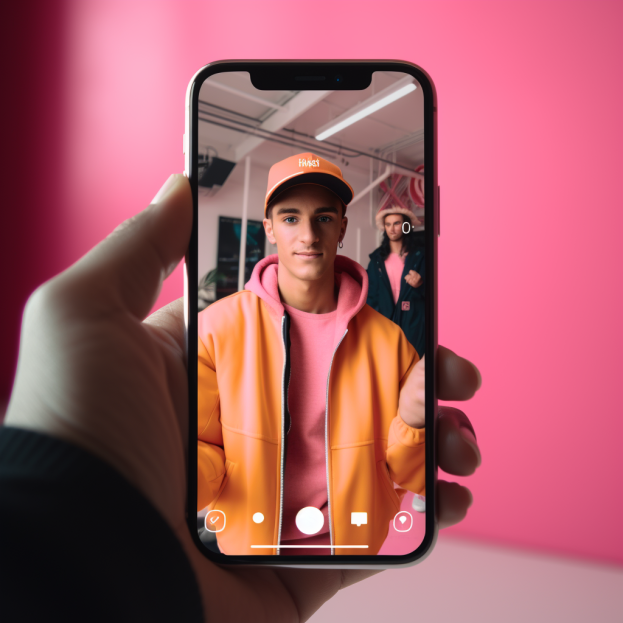 gh90_50661_influencer_realistic_person_shown_in_a_screen_of_a_m_ef6e2e61-3459-45e5-ab81-2e29514c4ad3